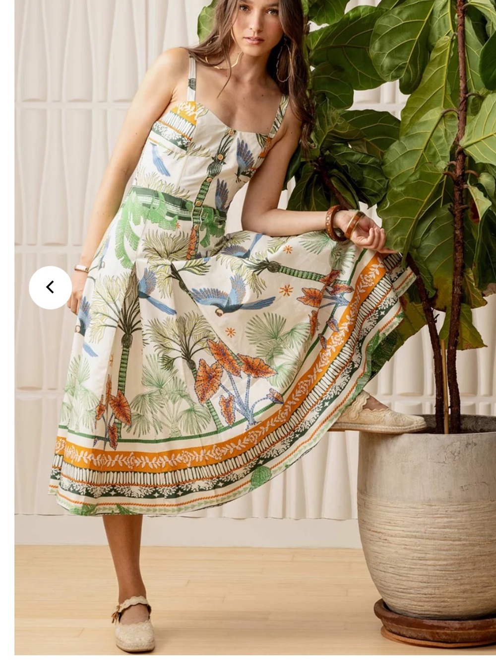 Aylaya Sao Paulo Bird Of Paradise Dress